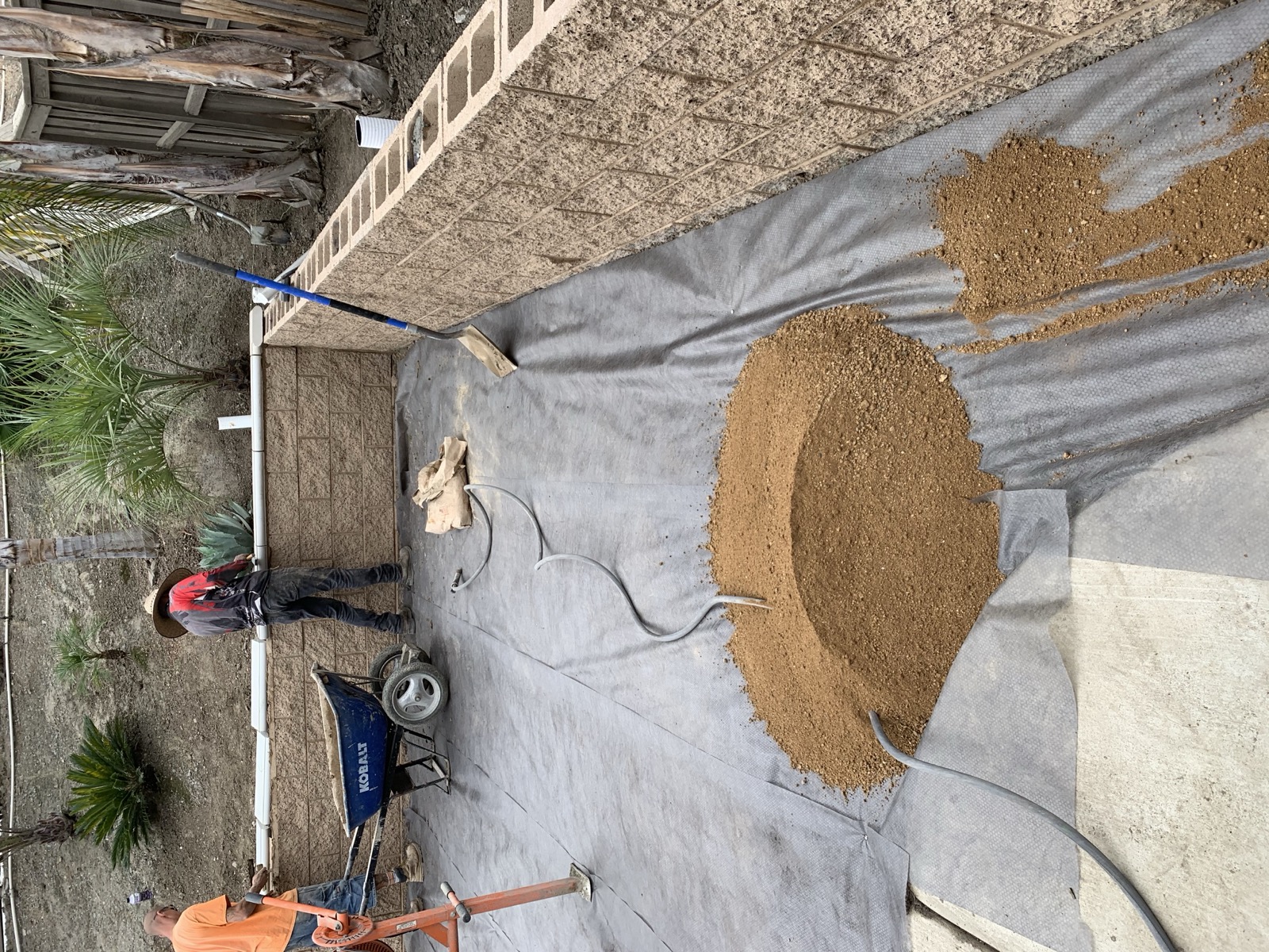 Completed turf project in Fontana, CA