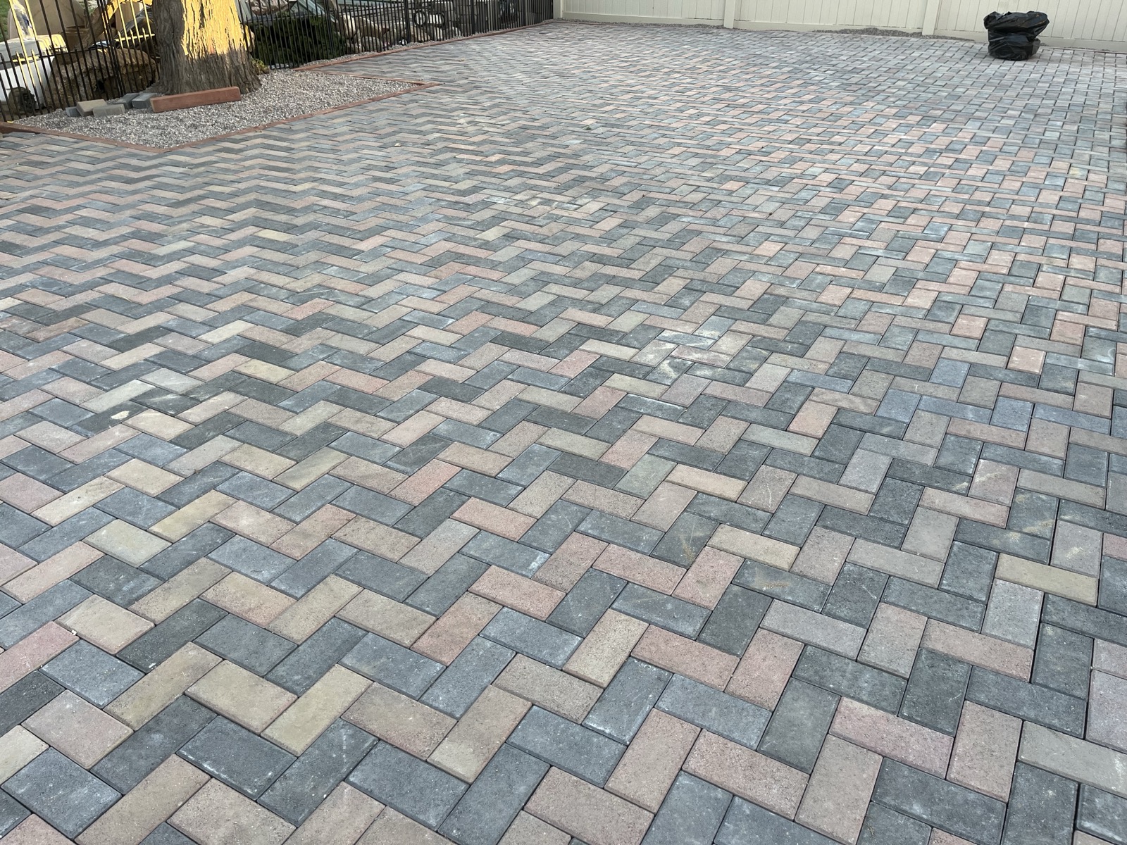 Paver patio in Perris