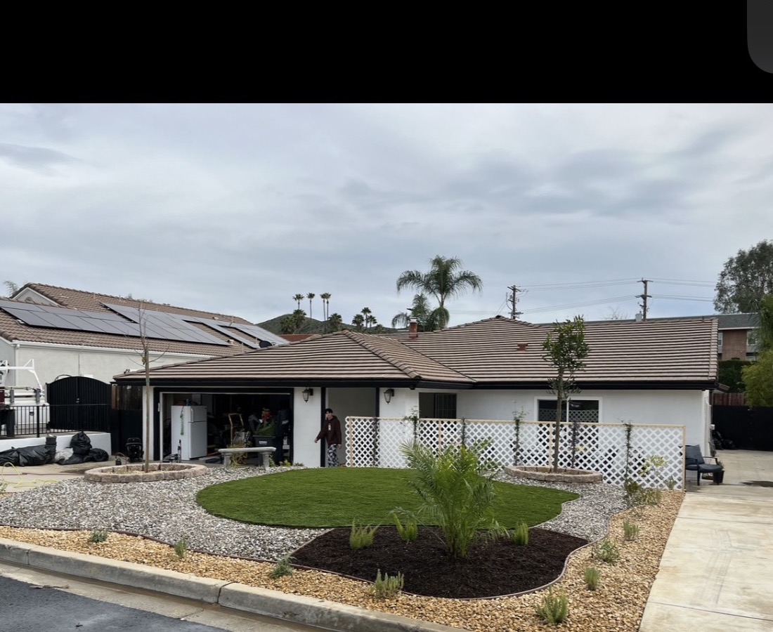 Fresh sod installation by SoCal Artificial Turfs