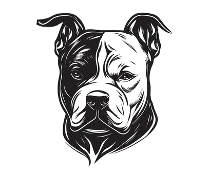 american bully face silhouettes dog face black and white american bully vector removebg preview